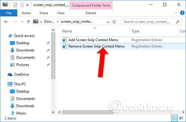 Comment ajouter une capture d'écran au menu contextuel de Windows 10