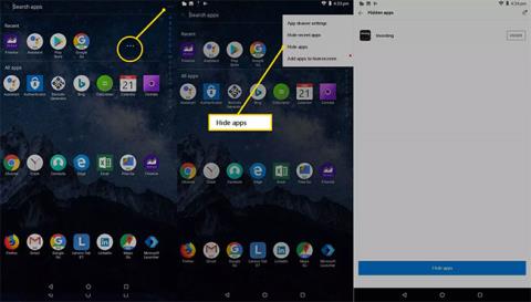 Comment trouver des applications cachées sur Android