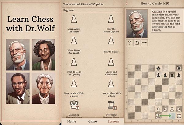 Meilleures applications pour enseigner les échecs sur téléphone
