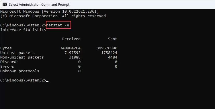 Comment utiliser la commande Netstat dans Windows 11 pour surveiller l'activité du réseau