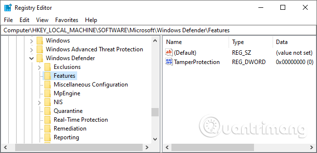 Comment activer la protection contre les falsifications pour la sécurité Windows sous Windows 10