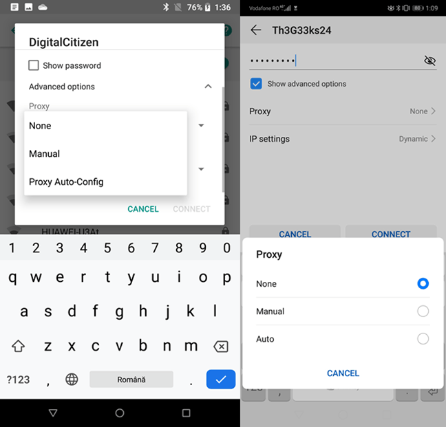 Comment configurer un serveur proxy pour Wifi sur Android