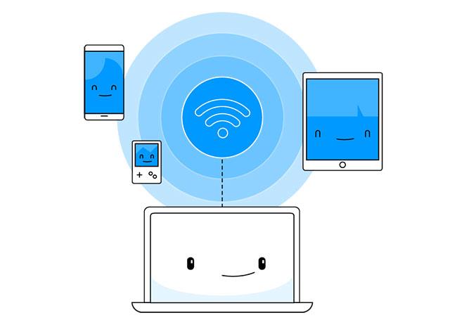 Come condividere la VPN tramite hotspot WiFi dal laptop