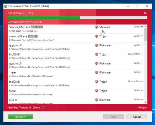 Come rimuovere completamente il virus *.OSIRIS - Ransomware Locky?