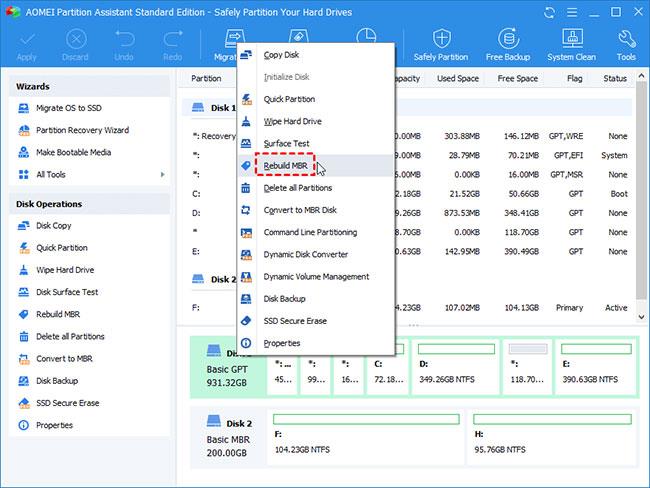 Windows 10에서 부팅 구성 데이터 파일 누락 오류를 수정하는 방법