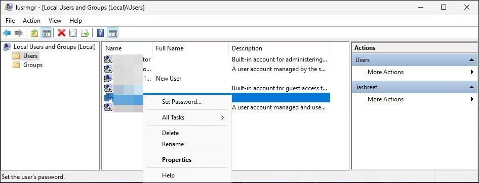 Come cambiare la password dell'account in Windows 11