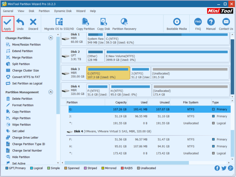 Comment fusionner des partitions de disque dur sous Windows 10 sans perdre de données