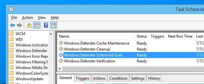 So planen Sie automatische Scans für Windows Defender unter Windows 8