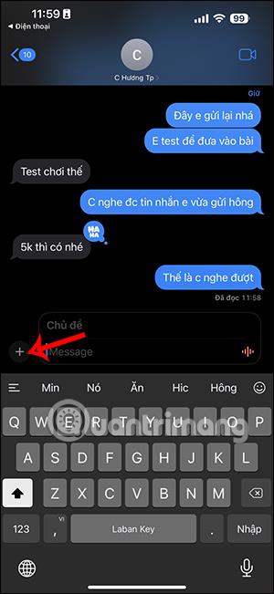 Comment envoyer des SMS vocaux sur iPhone