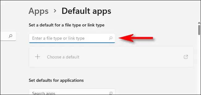 Instructions pour définir l'application par défaut pour ouvrir les fichiers sous Windows 11