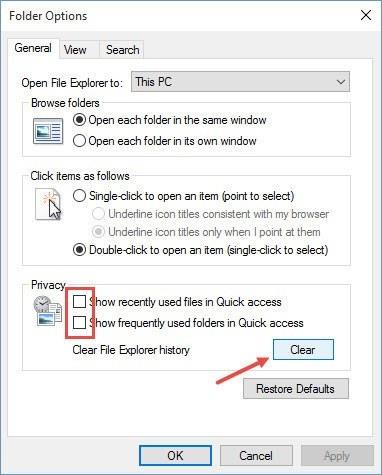 Comment supprimer l’historique de recherche de dossiers et de fichiers sur l’Explorateur Windows ?