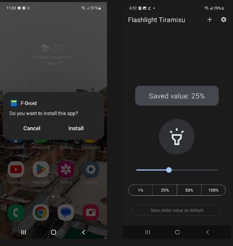 Come regolare la luminosità del flash su telefoni Android e iPhone