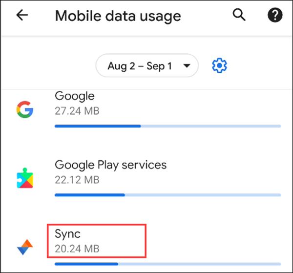 Come monitorare l'utilizzo dei dati su Android