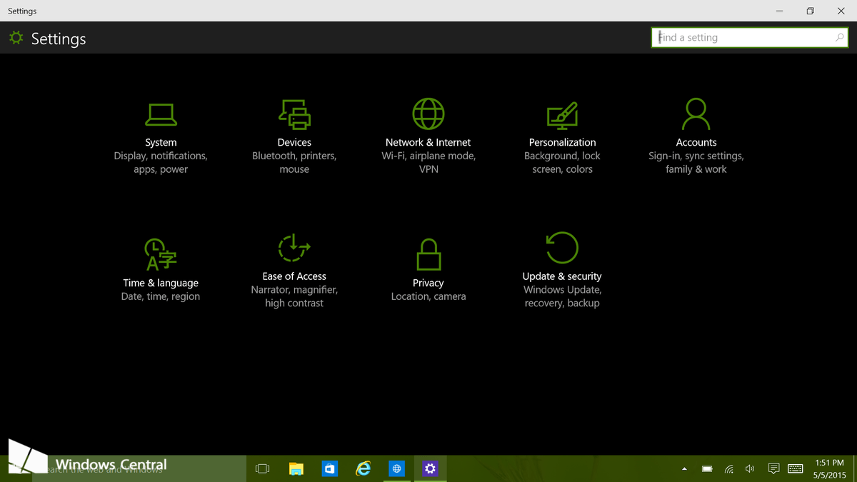 Activer le mode sombre sur Windows 10