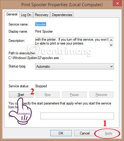 Correction d'une erreur Le service de spouleur d'impression ne fonctionne pas sous Windows 10, 8.1, 7