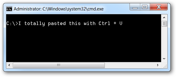 CMD에서 복사 붙여넣기 명령을 활성화하는 가장 빠른 방법