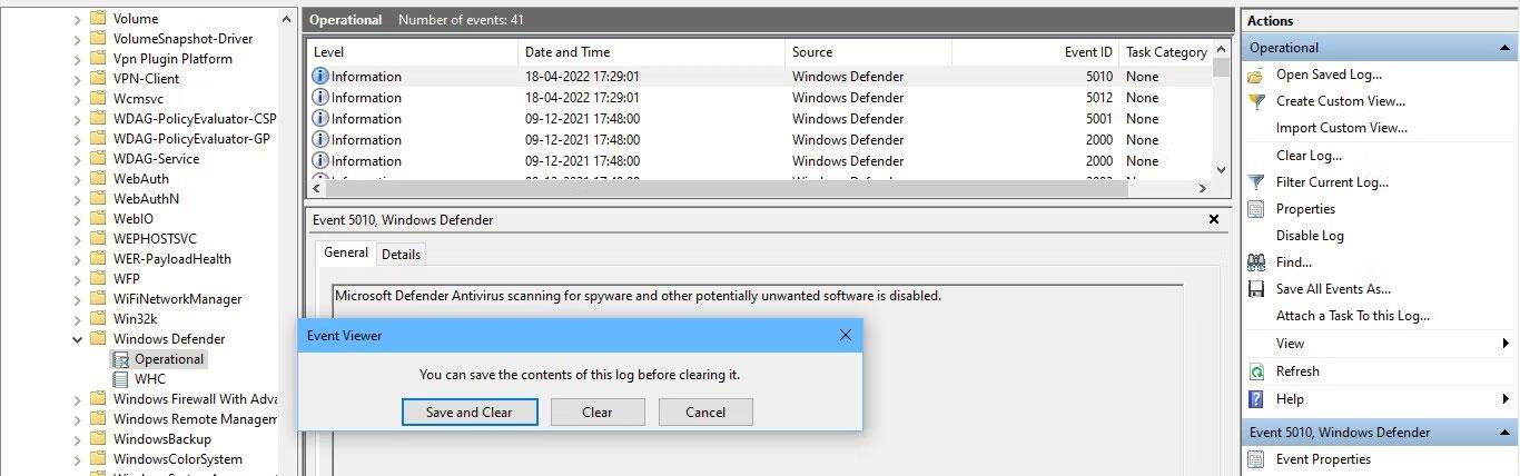 Windows 10/11 で Microsoft Defender の保護履歴を削除する 4 つの方法