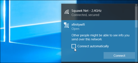 Istruzioni su come impedire a Windows di connettersi automaticamente al Wi-Fi