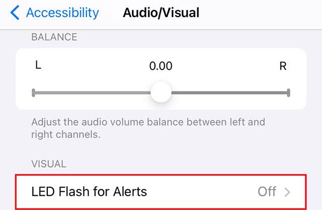 Come disattivare il flash delle notifiche su iPhone