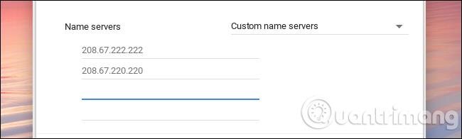 Chromebook에서 DNS 서버를 변경하는 방법