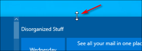 Come modificare la dimensione del menu Start in Windows 10