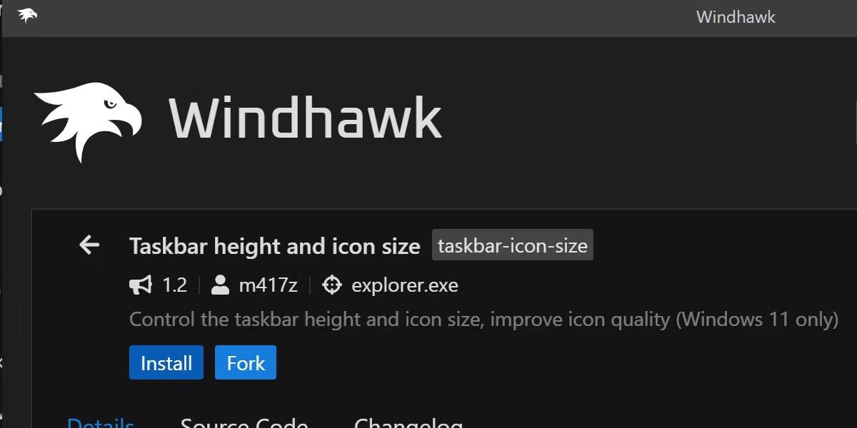 Как изменить размер значка панели задач Windows 11 на 32x32