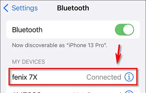 Comment désactiver les notifications sur les appareils Bluetooth connectés à l'iPhone