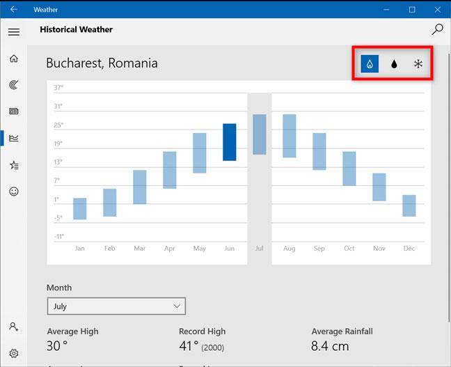 您可以使用 Windows 10 上的天氣應用程式執行 6 件事