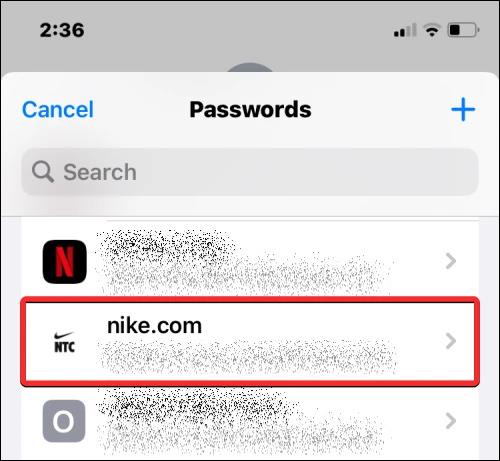 Come inviare la password dell'account nei messaggi iPhone