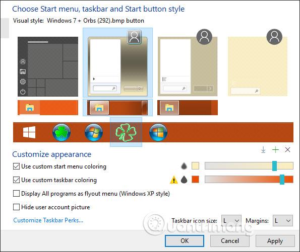 Comment changer le bouton Démarrer sous Windows 10