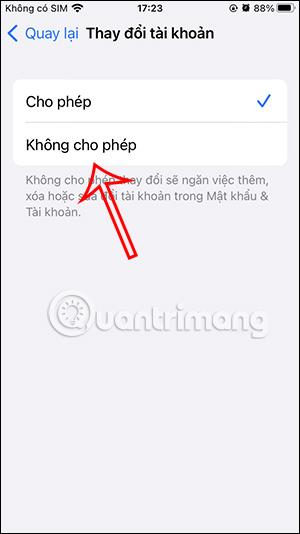 Istruzioni per impedire ad altri di modificare la password dell'iPhone