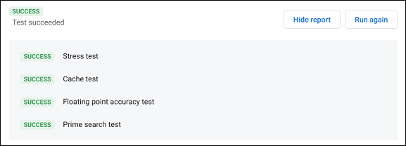 Chromebook에서 진단 애플리케이션을 사용하는 방법