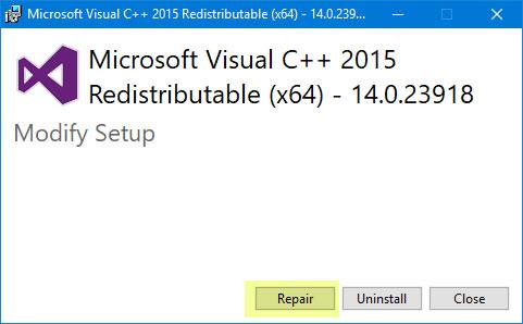 Come risolvere il problema Impossibile avviare il programma perché api-ms-win-crt-runtime-l1-1-0.dll non è presente sul tuo computer