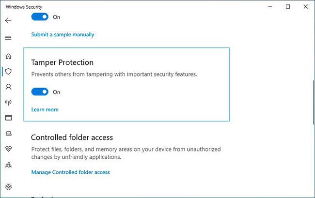 Scopri di più sulla protezione contro le manomissioni, una nuova funzionalità di sicurezza di Windows 10