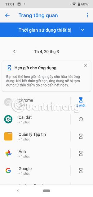 Comment limiter la durée d'utilisation des applications sur les téléphones Android