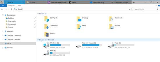 Expérience rapide de Windows 10 Lean Edition