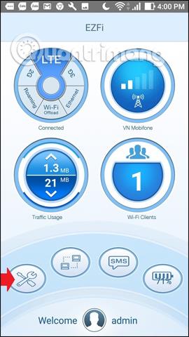 Comment utiliser l'émetteur WiFi de la SIM 4G