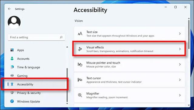 Comment activer/désactiver les effets de transparence sur Windows 11