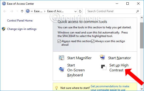 Come attivare e disattivare la modalità Contrasto elevato su Windows