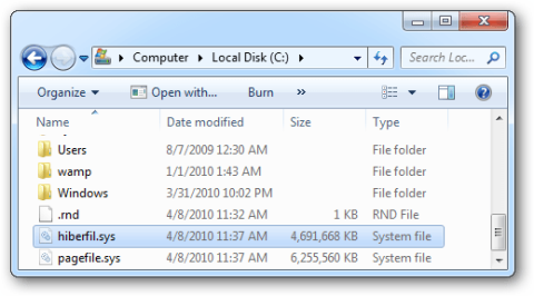 Quest-ce que Hiberfil.sys ? Comment supprimer Hiberfil.sys?