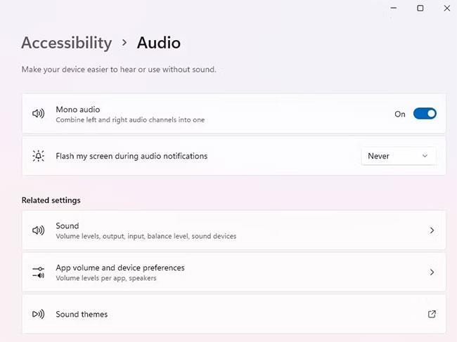 So schalten Sie Mono-Audio unter Windows 11 ein/aus