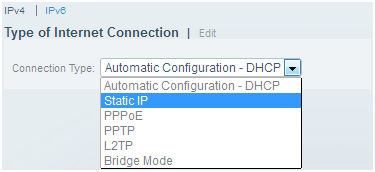 Configurer le routeur Linksys avec une adresse IP statique