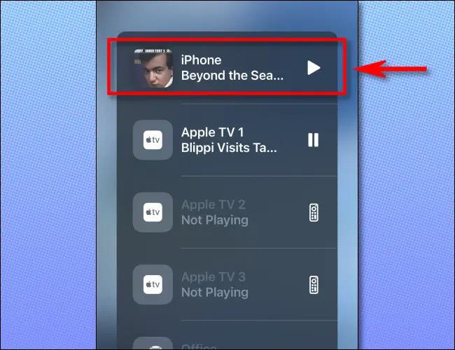 iPhone 잠금 화면에서 AirPlay 미디어 제어 키를 숨기는 방법