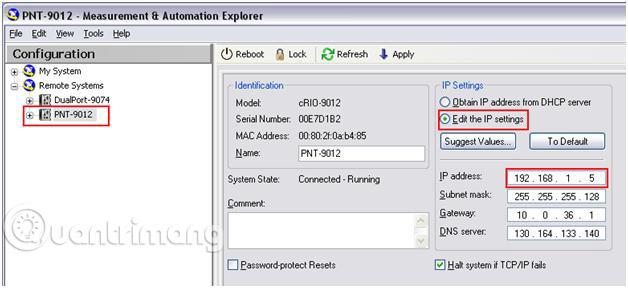 A quoi sert l'adresse IP 192.168.1.5 ?