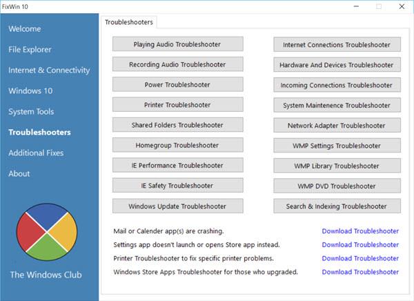 Corrigez les erreurs de Windows 10 en 1 seul clic avec FixWin