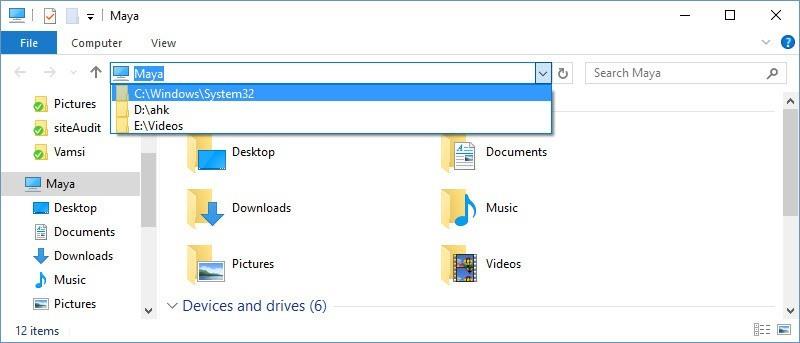 Come eliminare la cronologia delle ricerche di cartelle e file su Windows Explorer?