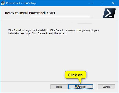 Come installare PowerShell 7.0 in Windows 10/8/7