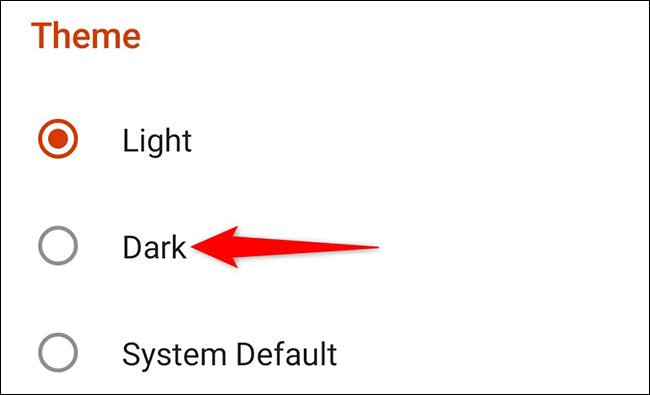 Comment activer le mode sombre dans Microsoft Office sur Android