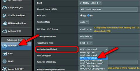 Come configurare il router per utilizzare solo la modalità di sicurezza WPA3 per il WiFi