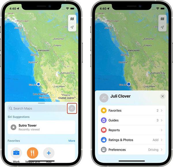 Cose da sapere sull'applicazione Mappe su iOS 15